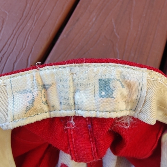 Vintage Cincinnati Reds Baseball Cap MLB Ohio Hat by THE PRO - Picture 8 of 12